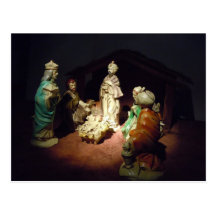 Jesus Is Born Postcard