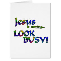 Jesus is coming...2 cards