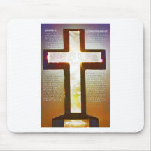Jesus is Love Mousepads