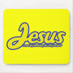 Jesus is not my homeboy, he is my saviour mousepad