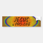 Jesus is Pro-life Bumper Sticker