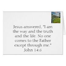 Jesus is The Way Greeting Cards