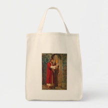 Jesus Knocks On The Door Canvas Bag