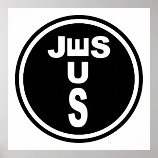 Christian Poster: Jesus Logo 