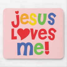 Jesus Loves Me! - Mousepad
