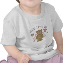Jesus Loves Me Teddy Bear Angel Infant Shirts