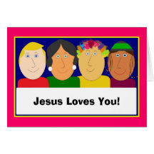 Jesus Loves You! Cards