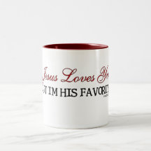 Jesus Loves You Favourite Mugs