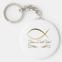 Jesus Loves You Keychains