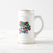 Jesus loves you mug