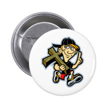 Jesus Number one Buttons