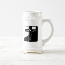 Jesus on the Cross Coffee Mugs