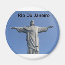 Jesus Rio de Janeiro (Brazil) (St.K.) Fridge Magnets