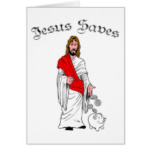 Jesus Saves Card