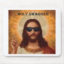Jesus swagger.jpg mouse pad