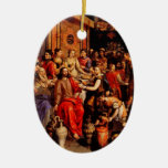 Jesus turns water into wine Ornament