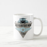 Jet Aeroplane Wing Club Coffee Mugs