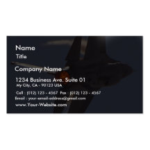 Jets Fighters Planes Business Card