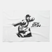 Jew Jitsu Hand Towel