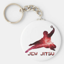 Jew Jitsu Keychain