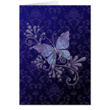 Jewel Butterfly Cards