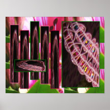 Jewel Ribbon Poster