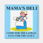 jewish mama guilt and latkes magnets
