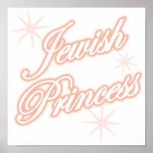 Jewish Princess peach Print
