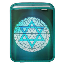 Jewish Star of David iPad Sleeve