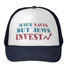 Jews Invest - Jewish finance humour Mesh Hat