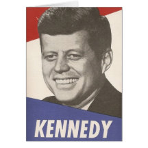 JFK Campaign Greeting Card