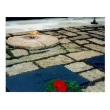 jfk eternal flame post card