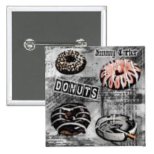 Jimmy Carter: Doughnuts Button
