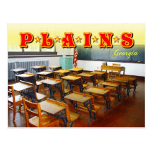 Jimmy Carter's old classroom, Plains, Georgia Post Cards