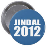 JINDAL IN 2012 PINBACK BUTTON