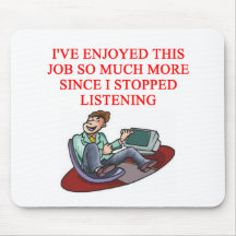 JOB  joke Mouse Mats