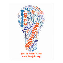 Jobs at Smart Places postcard