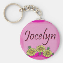 Jocelyn Daisy Keychain