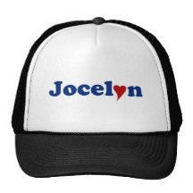 Jocelyn with Heart Trucker Hat