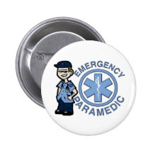 Joe Emergency Medic Pinback Buttons