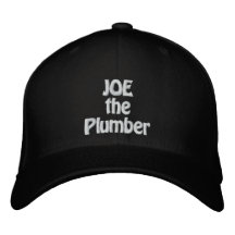 JOE the Plumber Embroidered Hat