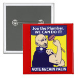 Joe the Plumber, we can do it Button