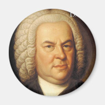 Johann Sebastian Bach Items Magnets