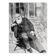 Johannes Brahms, c.1897 Post Card