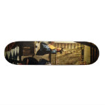 Johannes Vermeer's The Art of Painting circa 1668 Skateboard Decks