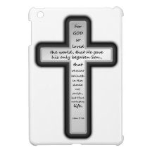 John 3:16 Cross Only Case For The iPad Mini