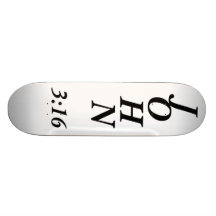 John 3:16 Skateboard