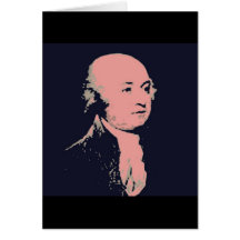 John Adams Greeting Card