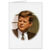 John F. Kennedy/JFK Greeting Card