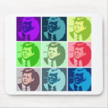 John F Kennedy Mouse Pads